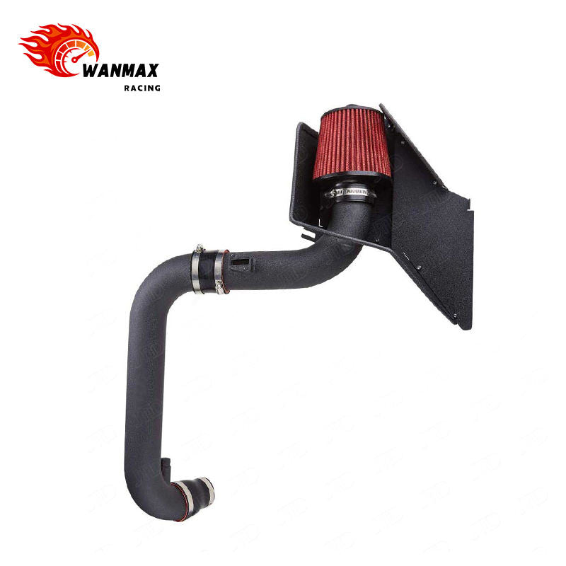 Performance Aluminum Cold Air Intake System Kit with Heat Shield for VW MK5 MK6 GTI Jetta GLI EA888 1.8T 2.0T TSI