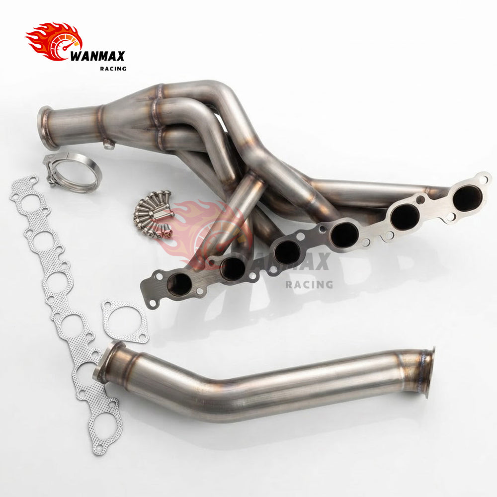 High Performance Stainless Steel Exhaust Manifold Header for Nissan Patrol Y61 Super Safari TB48 TB48DE 4.8L 6-1 Headers
