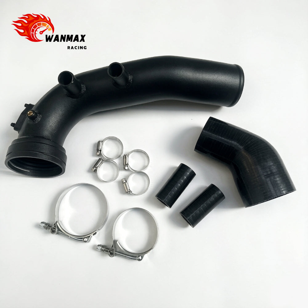 Aluminum Charge Pipe Cold Air Intake System Kit for BMW N54 E88 E90 E92 135i 335i Performance Upgrade Kit INT-BM-054