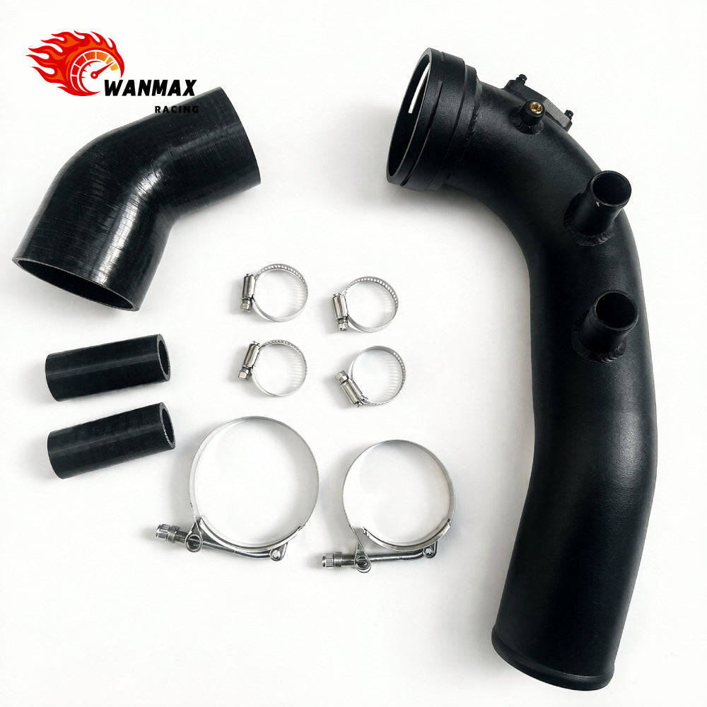 Aluminum Charge Pipe Cold Air Intake System Kit for BMW N54 E88 E90 E92 135i 335i Performance Upgrade Kit INT-BM-054