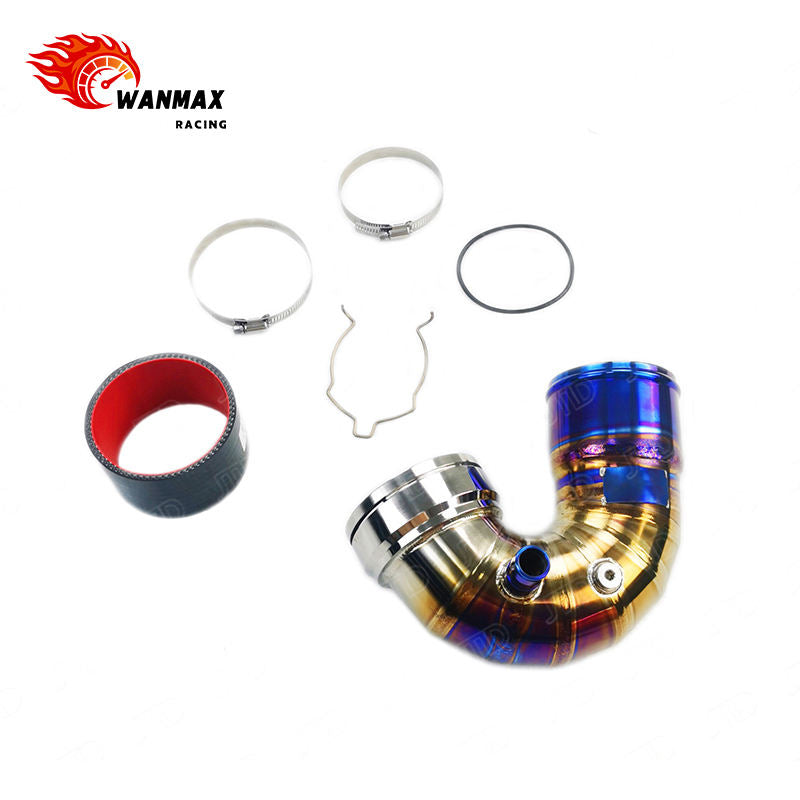 S55 Engine J-Pipe for BMW M2 Competition F87 M3 F80 M4 F82 F83 Turbo Charge Pipe Throttle Inlet Tube
