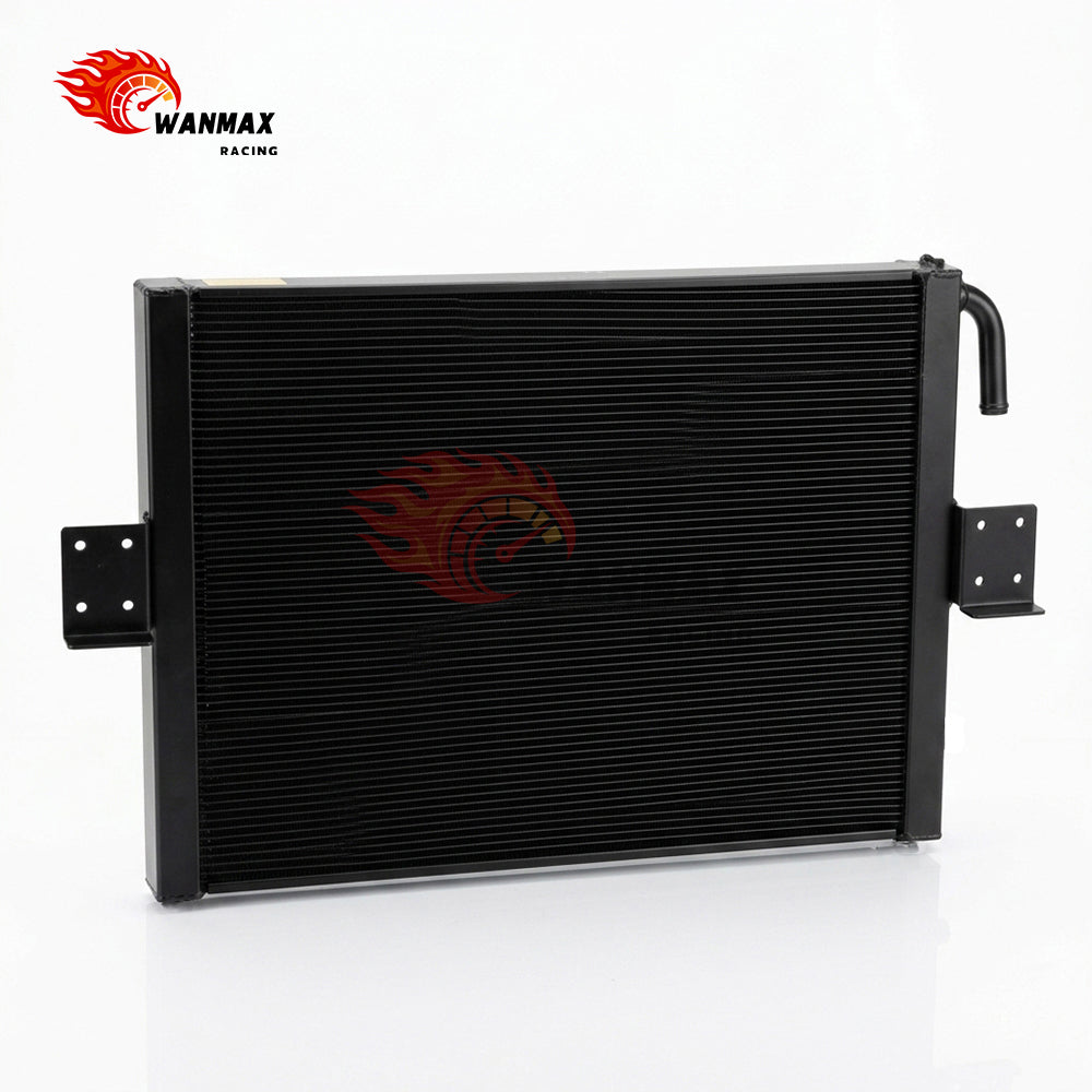 All Aluminum Water-to-Air Heat Exchanger Boost Cooler Kit for Audi A6 A7 C7 3.0 BiTDI Twin Turbo Diesel 2011-2018
