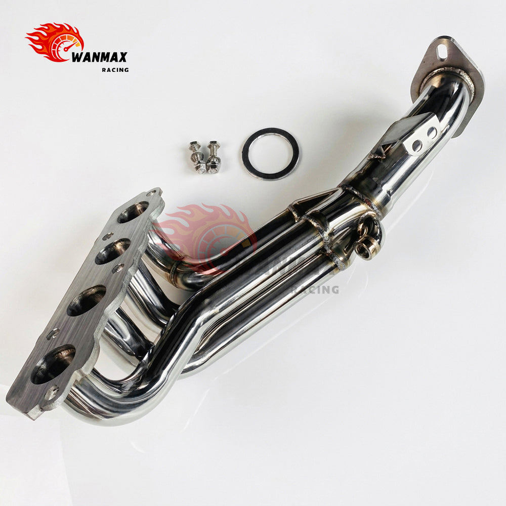 Mirror-Polished 4-1 Exhaust Header for Mazda MX-5 ND Miata 2.0L