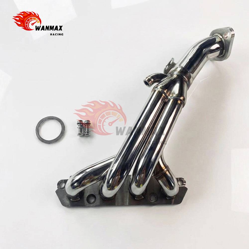 Mirror-Polished 4-1 Exhaust Header for Mazda MX-5 ND Miata 2.0L
