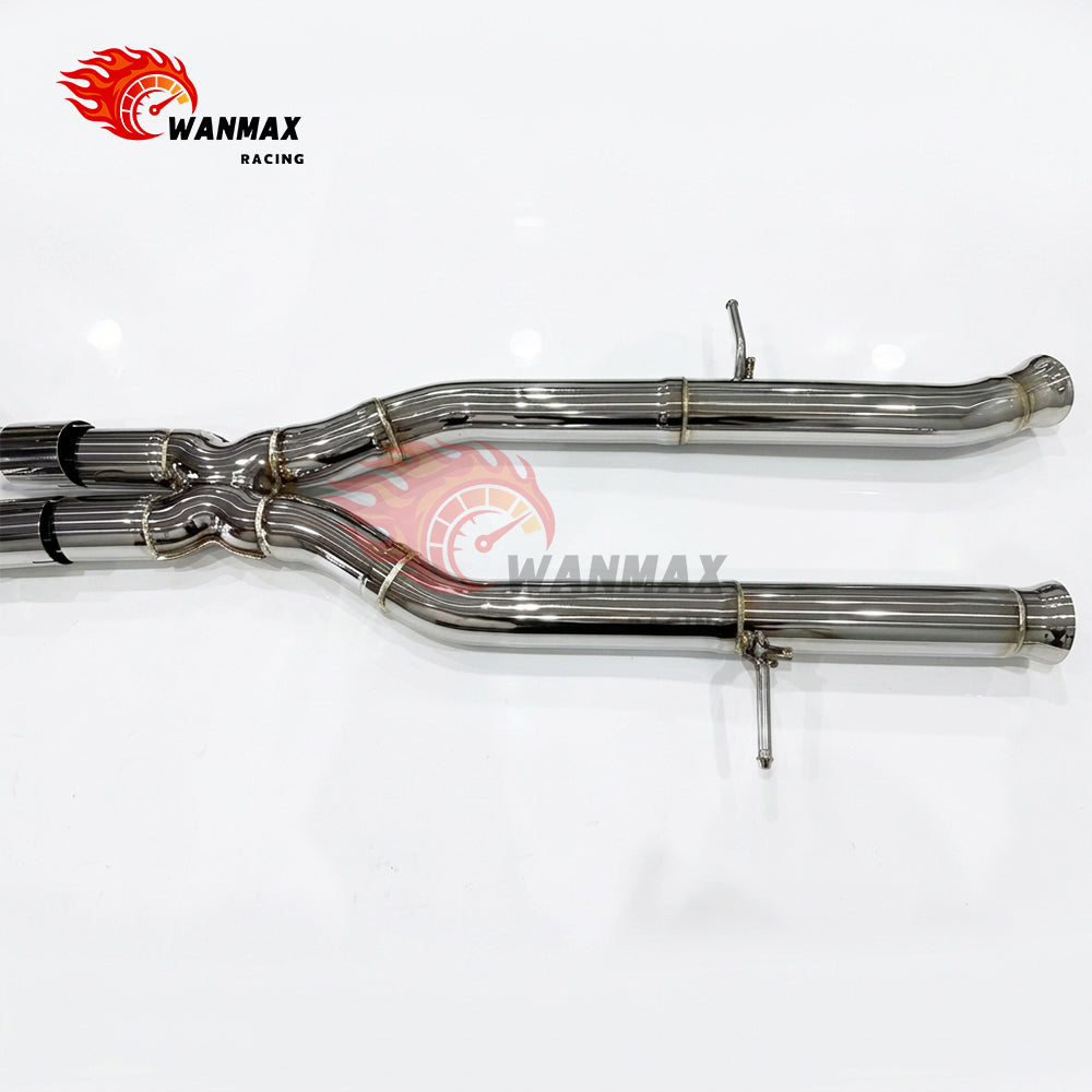 Polished Stainless Steel Valvetronic Catback Exhaust for Mercedes-Benz GLE63 / GLE63S AMG W166 W167 C292