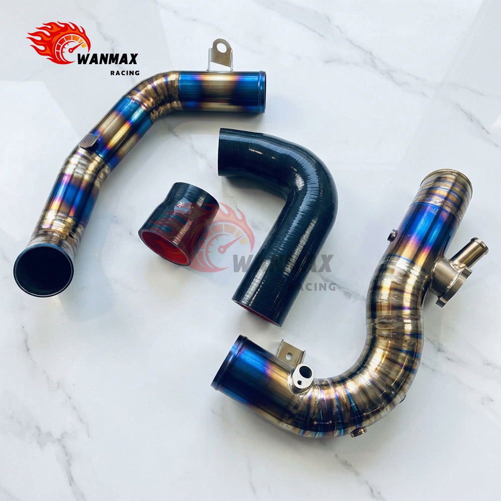 Heavy Duty Anti Leak Titanium Turbo Charger Pipe for VW Golf 8R GTI Clubsport MK8 EA888 Gen 4 Intake Piping Kit