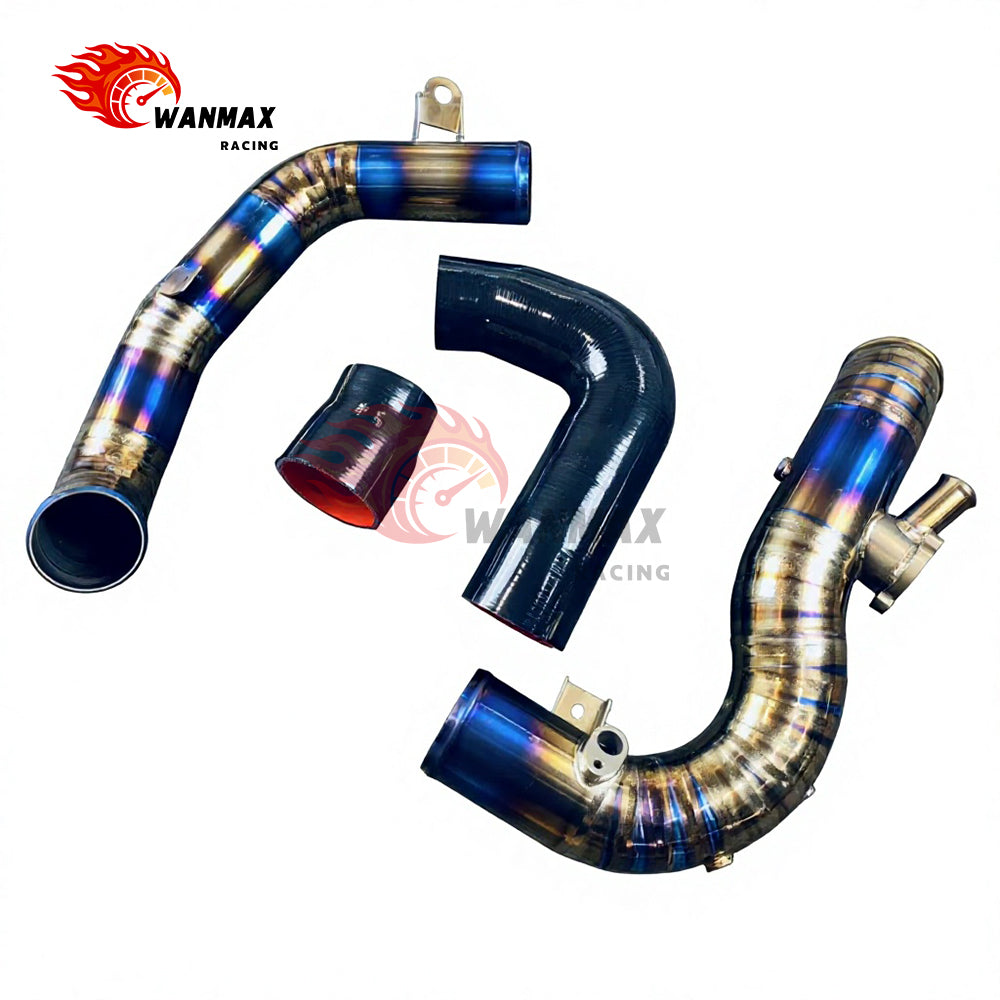 Heavy Duty Anti Leak Titanium Turbo Charger Pipe for VW Golf 8R GTI Clubsport MK8 EA888 Gen 4 Intake Piping Kit