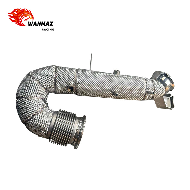 OPF-Compatible T304 Performance Downpipe for Mercedes-Benz CLS450 CLS53 AMG W257 3.0T